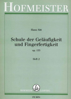 Book cover for Schule der Gelaufigkeit und Fingerfertigkeit, op. 135