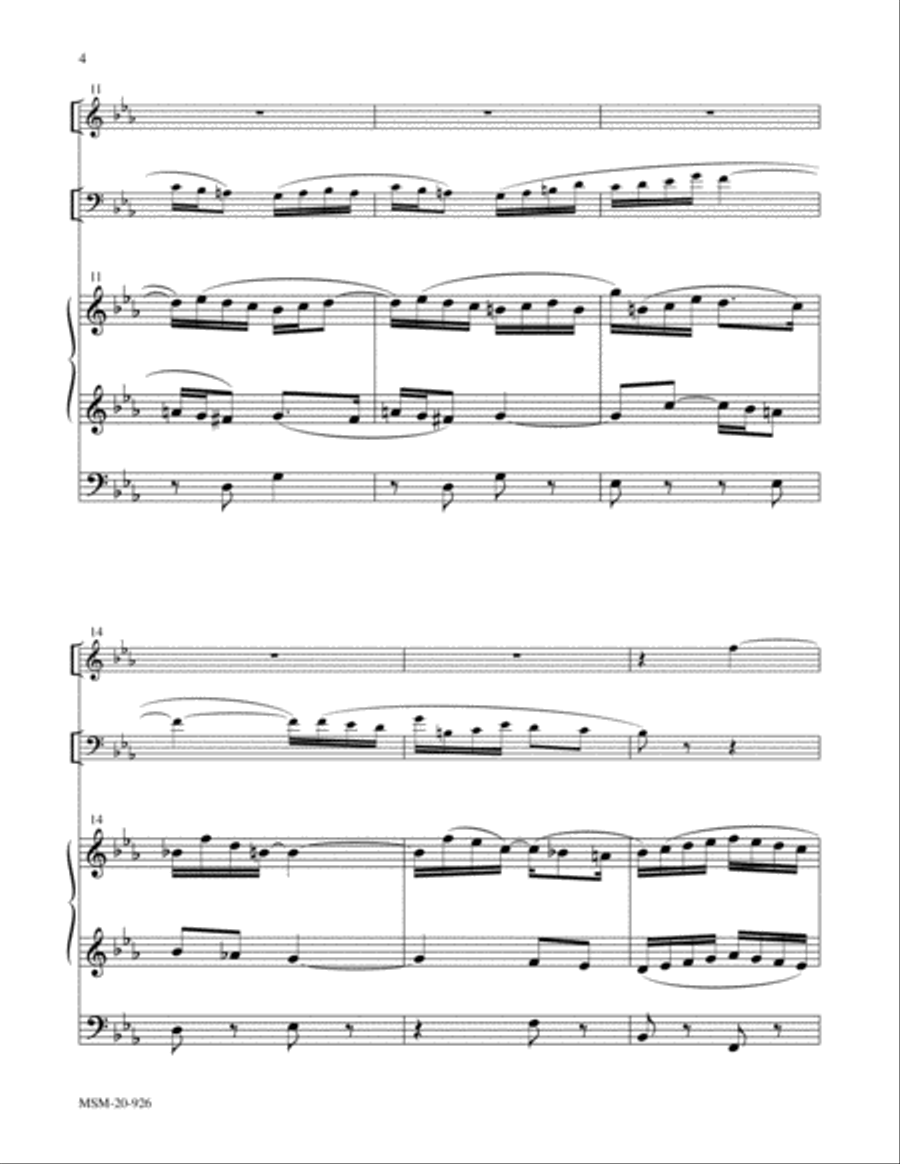 Adagio Oboe scores gallery preview page 3