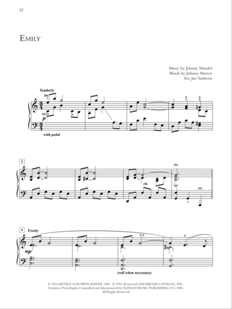 Wedding Performer -- Complete Piano Collection Piano Solo scores gallery preview page 6