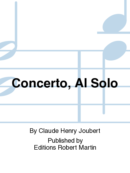 Concerto, Al Solo