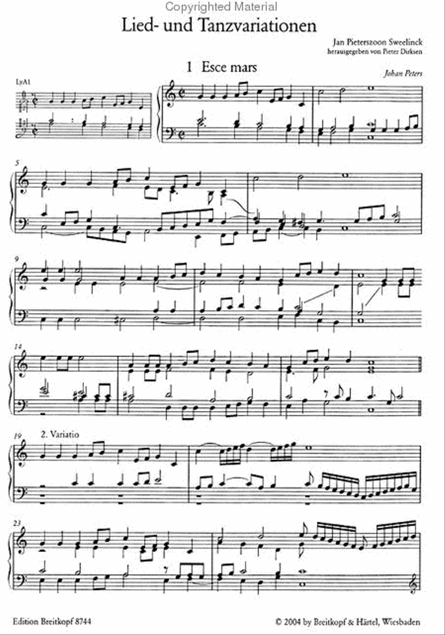 Complete Keyboard Works Harpsichord scores gallery preview page 2