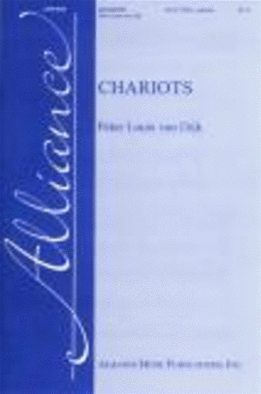 Chariots Chariots SSAATTBB scores gallery preview page 1