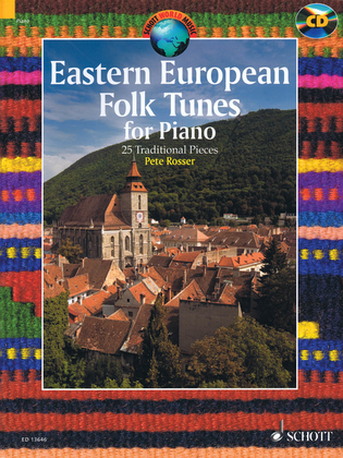 Book cover for Eastern European Folk Tunes for Piano