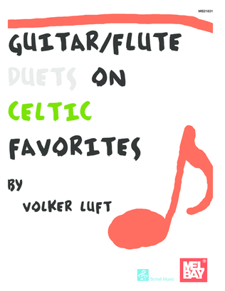 Book cover for Guitar/Flute Duets on Celtic Favorites
