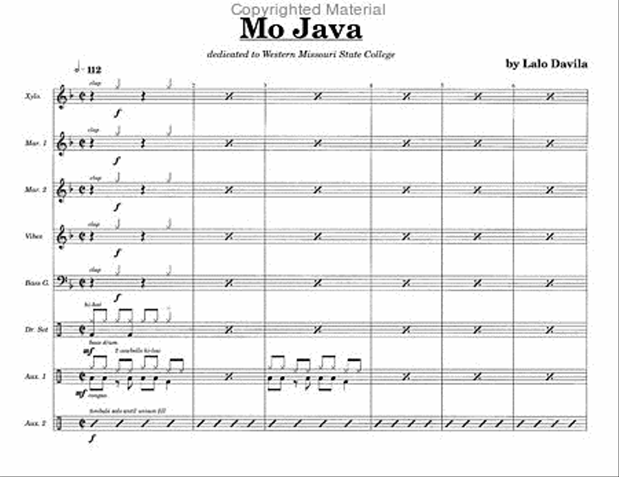 Mo Java Steel Drum Band scores gallery preview page 2