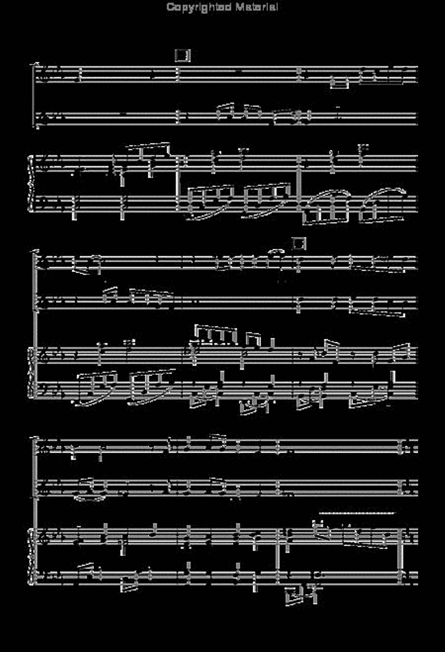 The Place Called Morning - SATB Octavo 4-Part scores gallery preview page 4