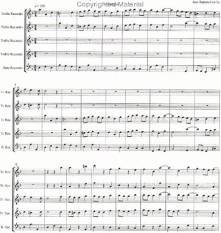 Quintet in D Minor - Score and parts