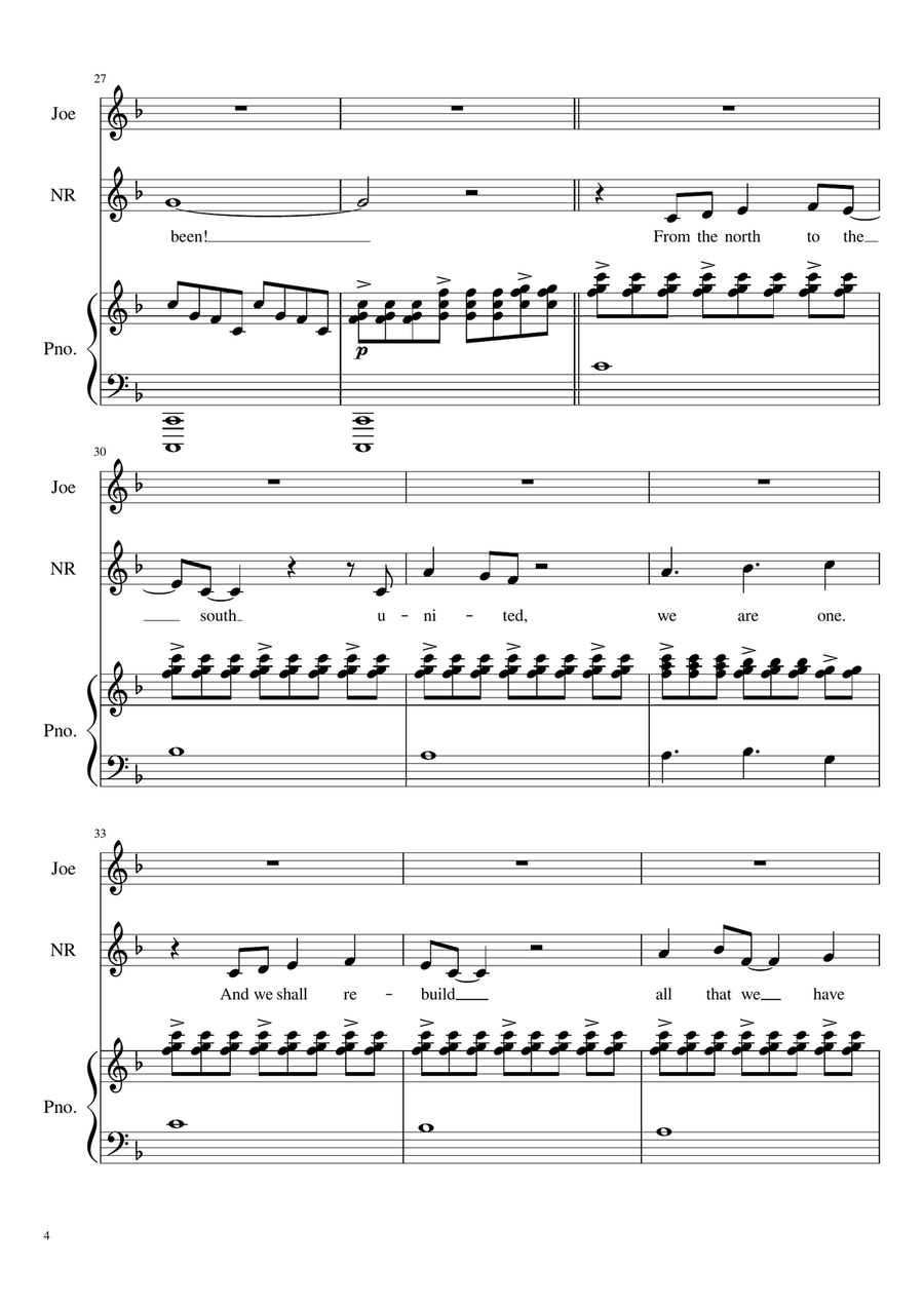 Breaking News Piano scores gallery preview page 4