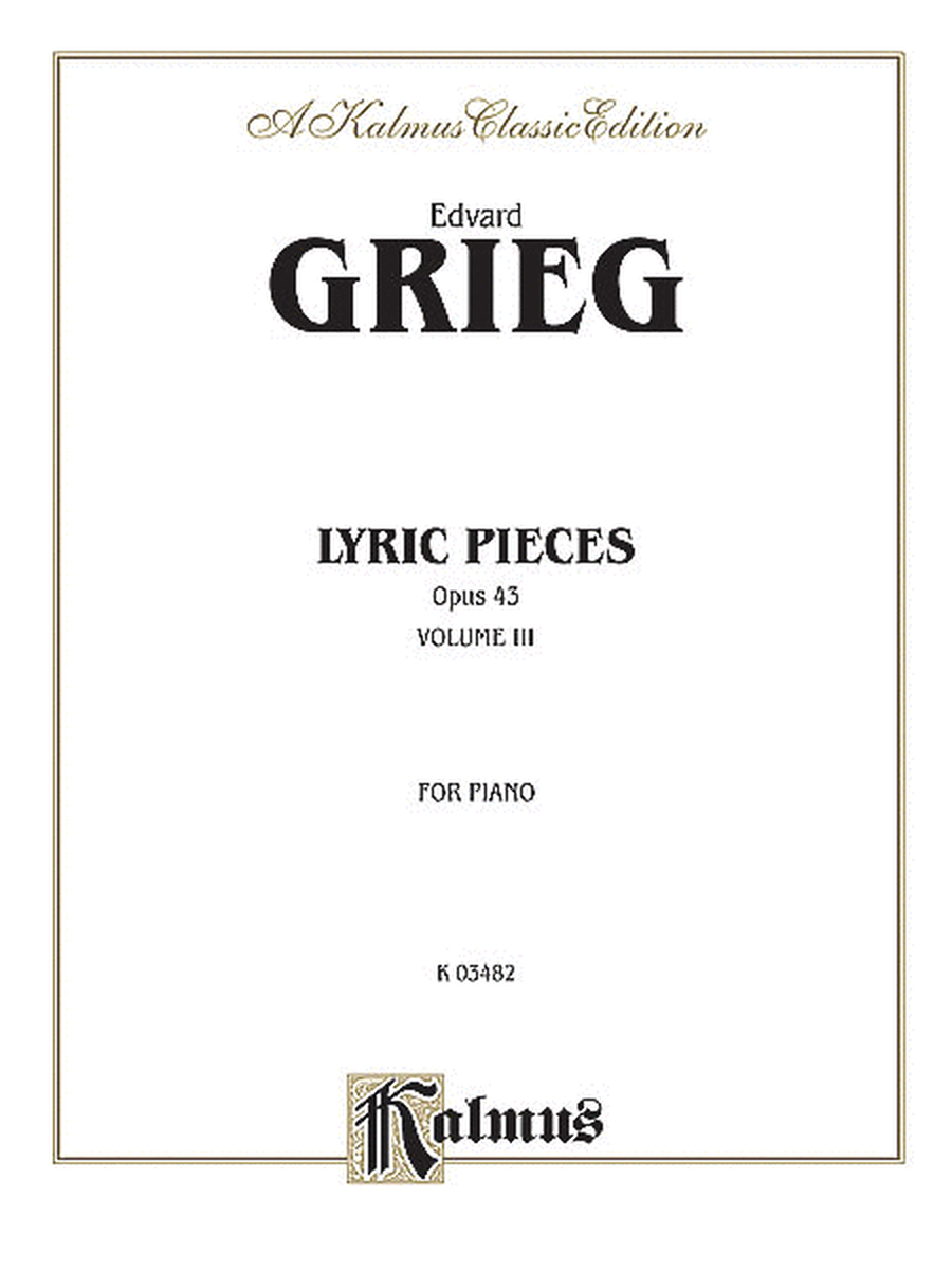 Lyric Pieces, Op. 43