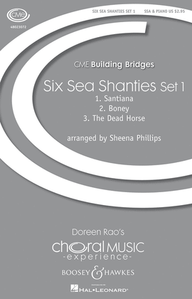 Book cover for Six Sea Shanties Set 1