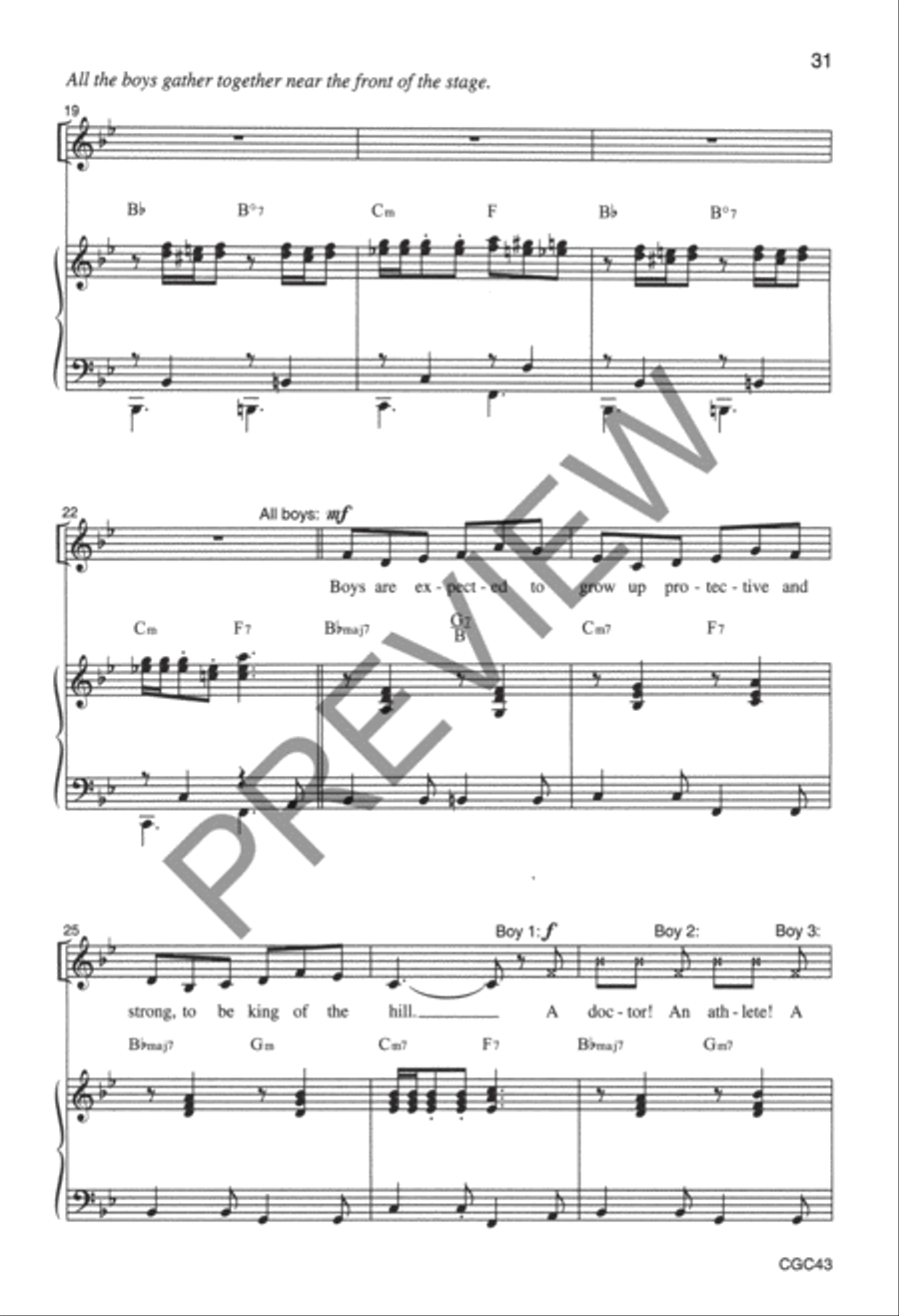 All God's Children Preview Kit (Score & CD) Choir scores gallery preview page 14