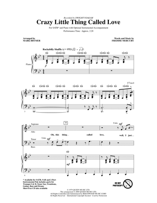 Crazy Little Thing Called Love (arr. Mark Brymer)