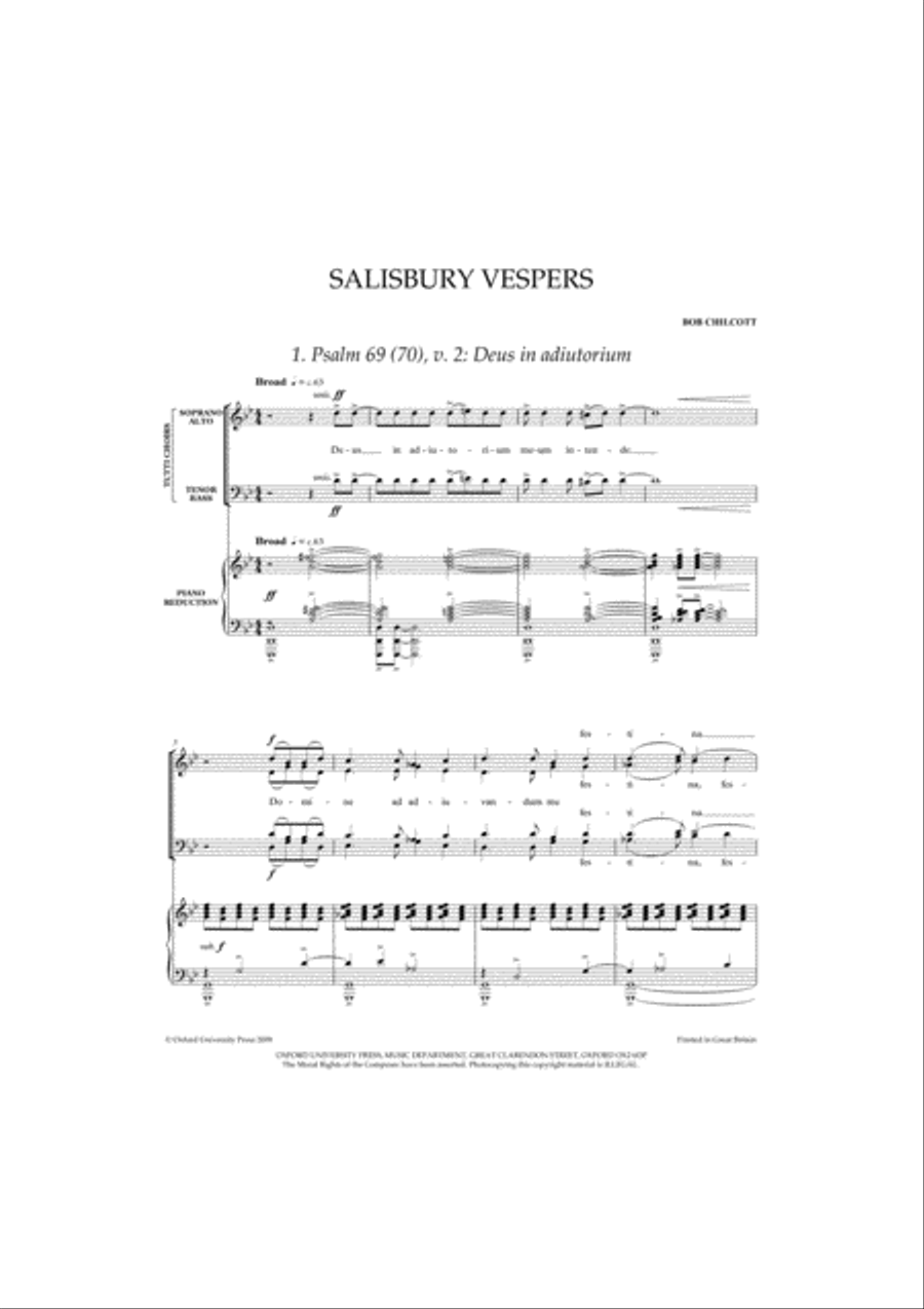 Salisbury Vespers Divisi scores gallery preview page 2