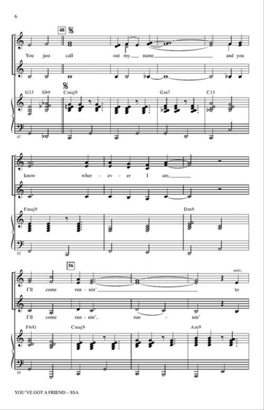 <br>Sheet music extract