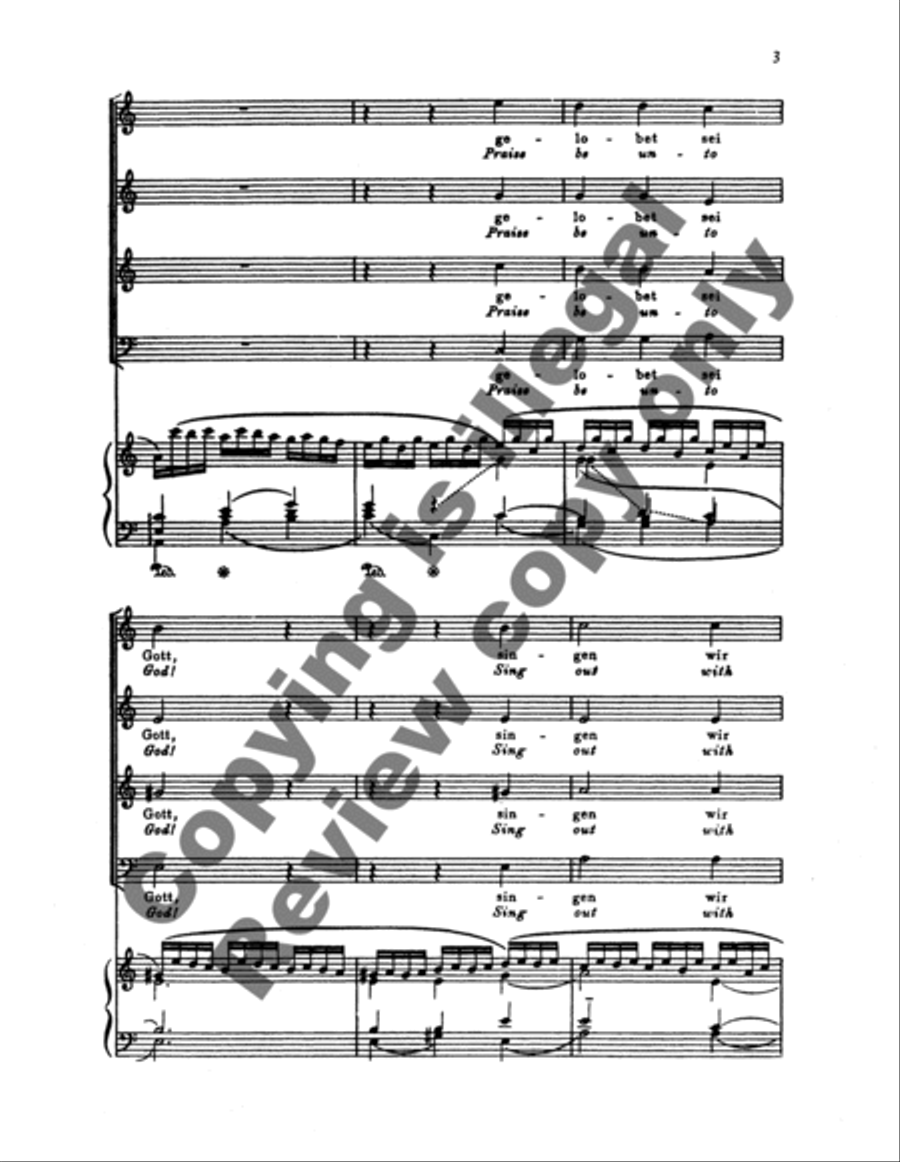 Alleluja! from For Us a Child is Born 4-Part scores gallery preview page 8