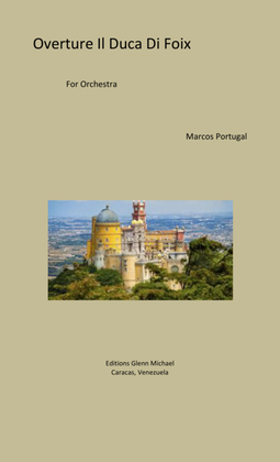 Book cover for Overture Portuguese Il duca di Foix