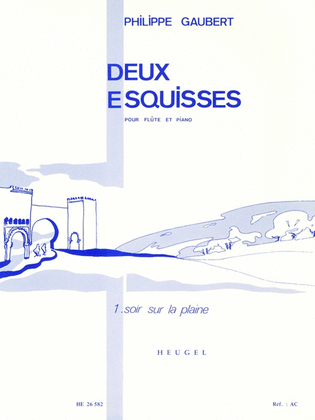 Book cover for No. 1 Soir sur la Plaine from Two Sketches