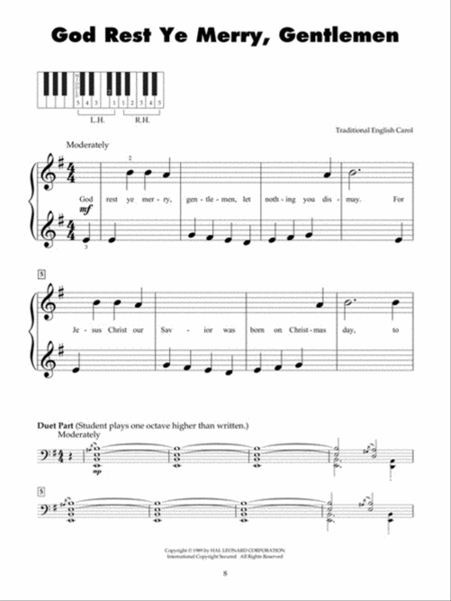 Christmas Carols Christmas Carols Piano scores gallery preview page 5