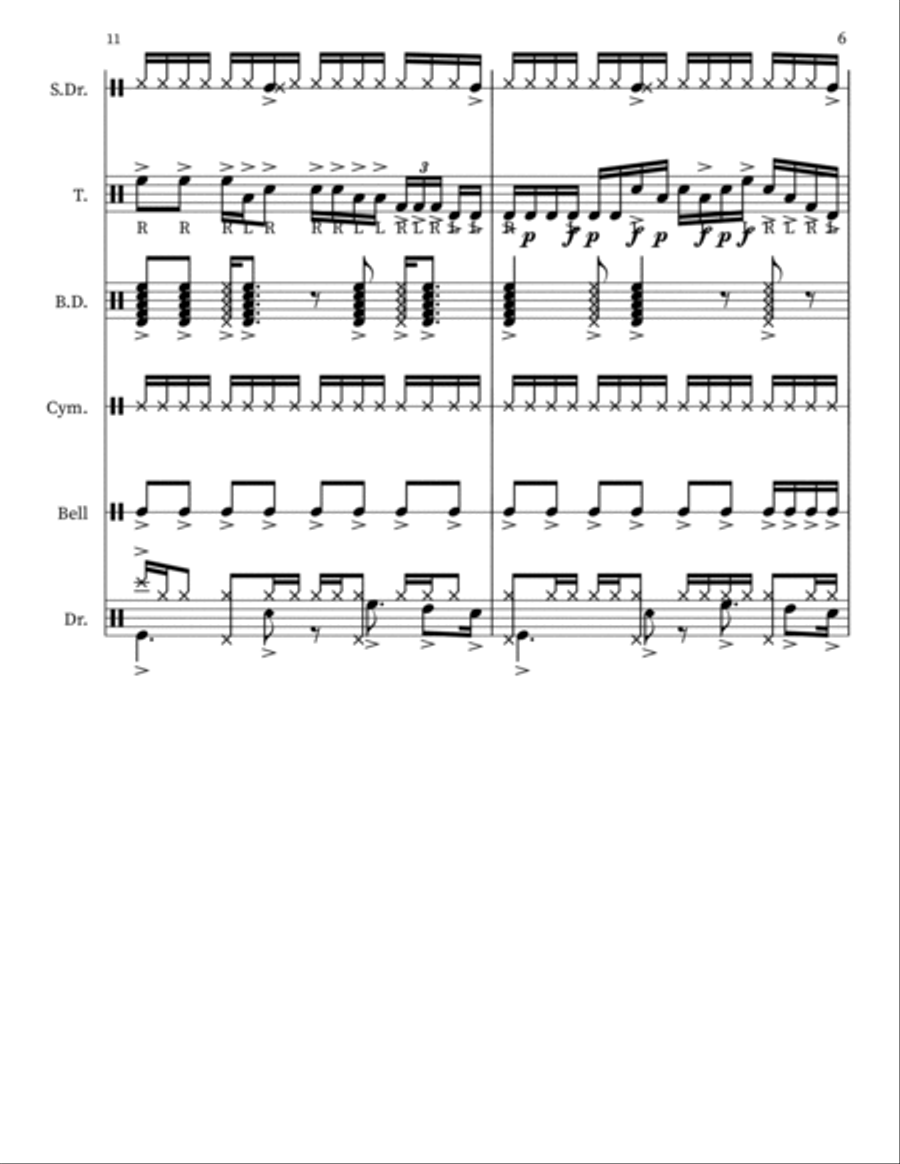 2023 2023 Marching Band scores gallery preview page 6