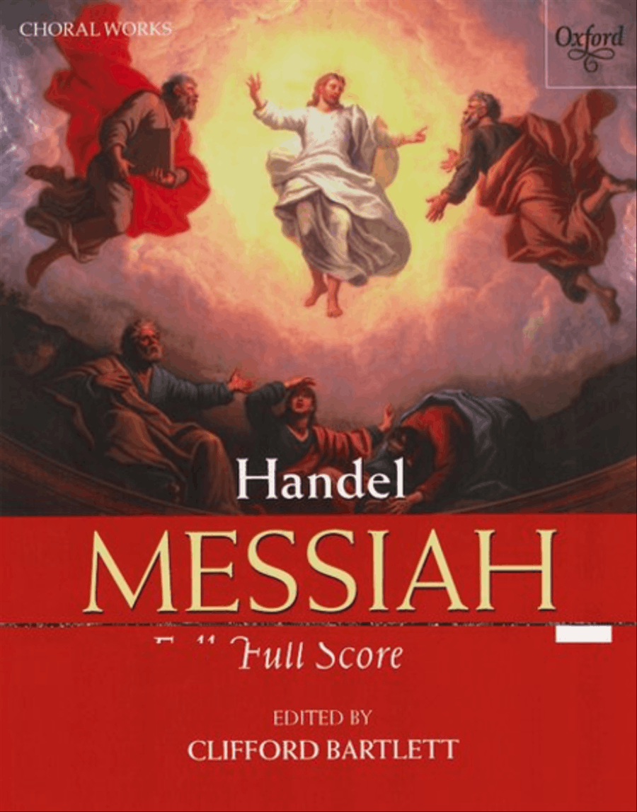 Messiah 4-Part scores gallery preview page 1