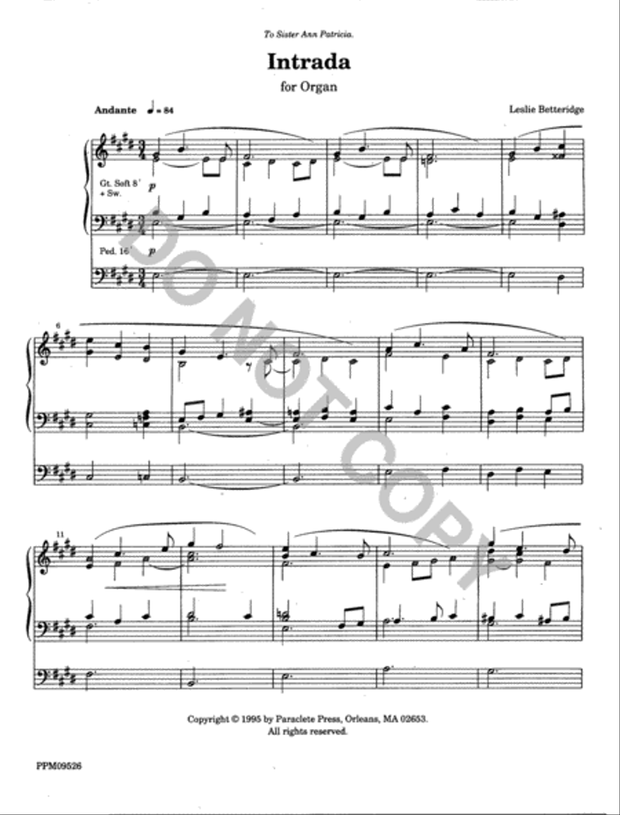 Intrada Intrada Organ scores gallery preview page 2