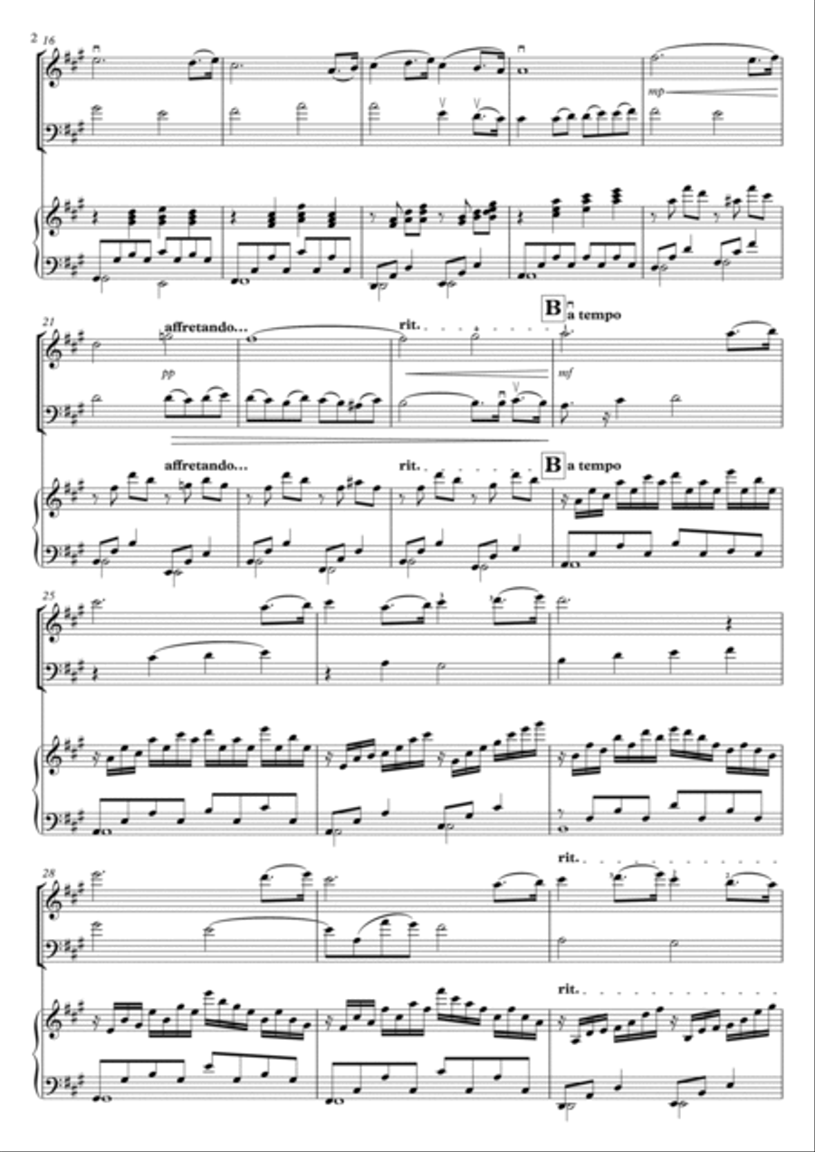 Life Is Beautiful (la Vita E Bella) Piano Trio scores gallery preview page 3