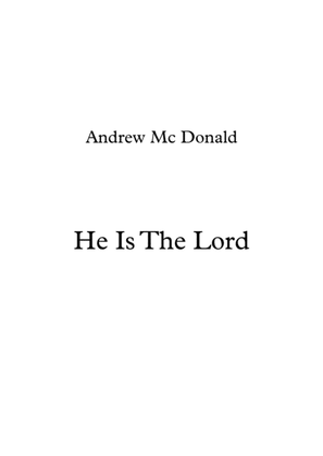 Book cover for He Is The Lord
