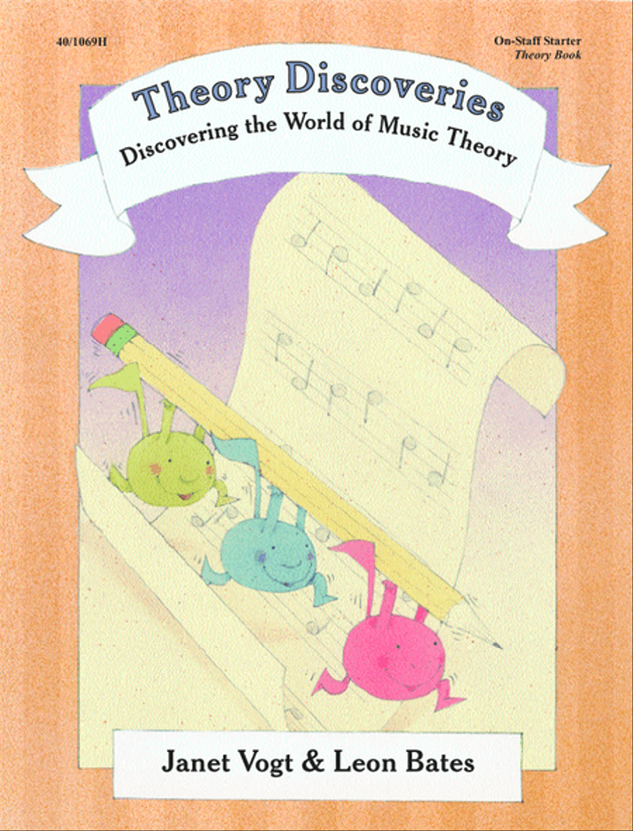 Piano Discoveries On-Staff Theory Book by Janet Vogt Zeitler Piano Method - Sheet Music