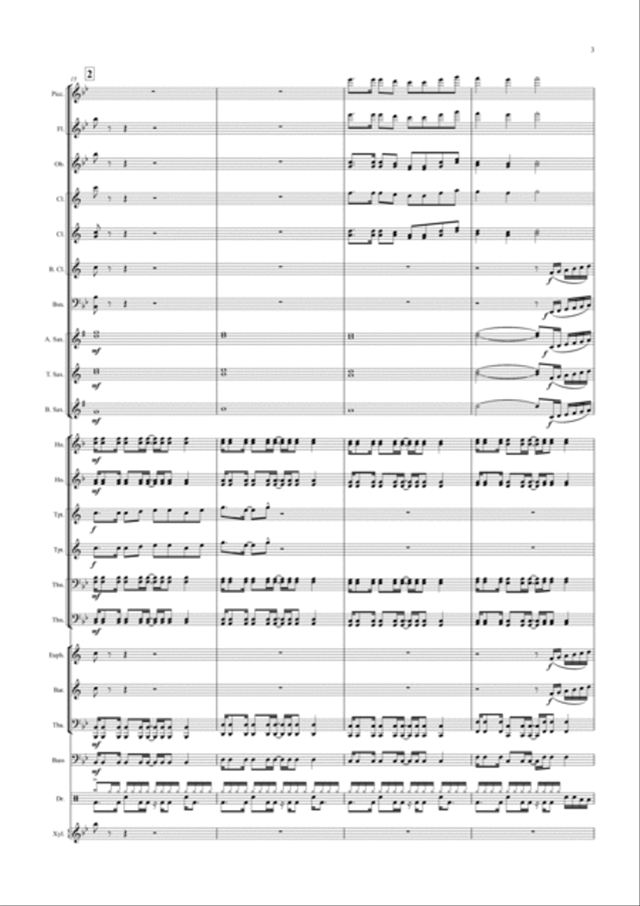 FANTASY Concert Band scores gallery preview page 3