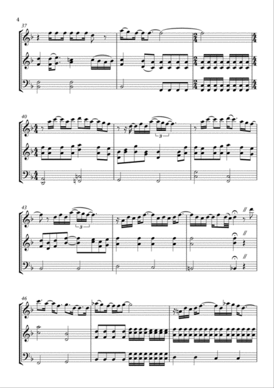 Your Song String Trio scores gallery preview page 5