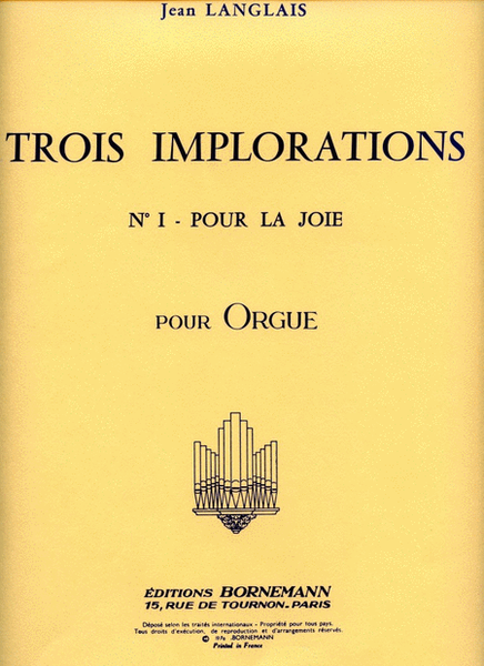 3 Implorations No.1 (organ)