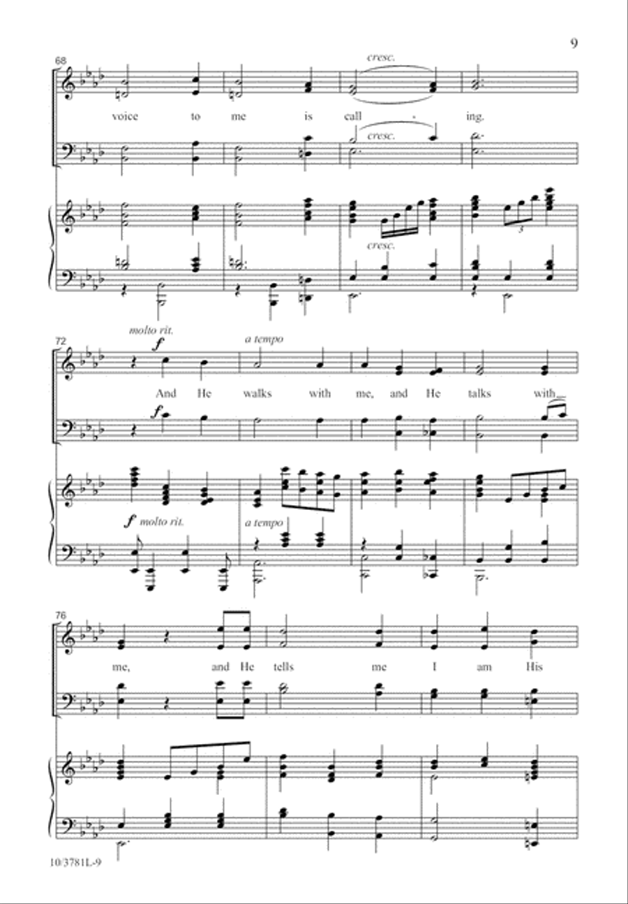 In the Garden 4-Part scores gallery preview page 9