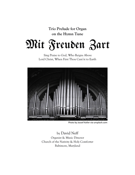 Trio Prelude on "Mit Freuden Zart" image number null