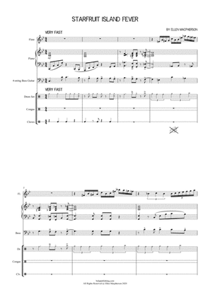 STARFRUIT ISLAND FEVER - Flute and Rhythm Section