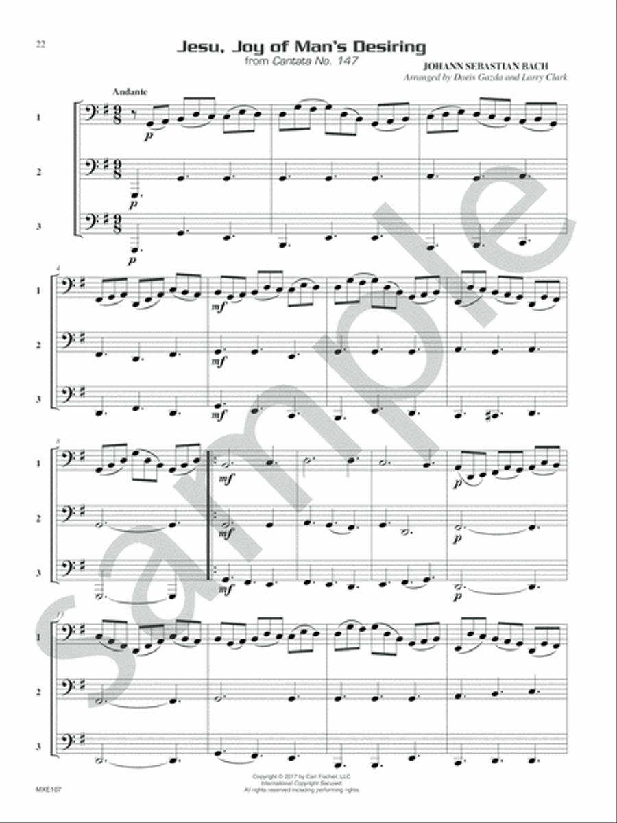 Compatible Trios for Christmas Tuba scores gallery preview page 12