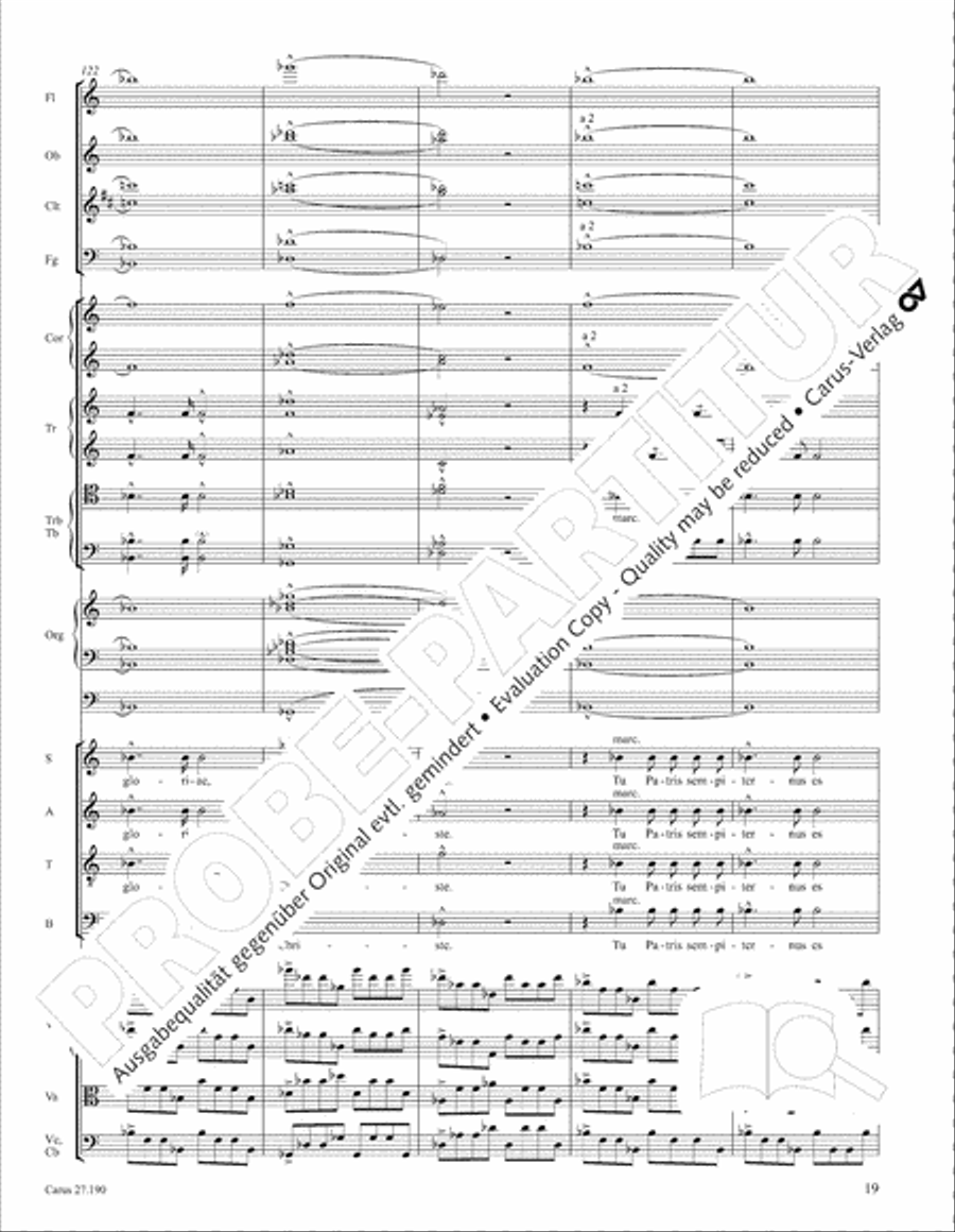 Te Deum 4-Part scores gallery preview page 26