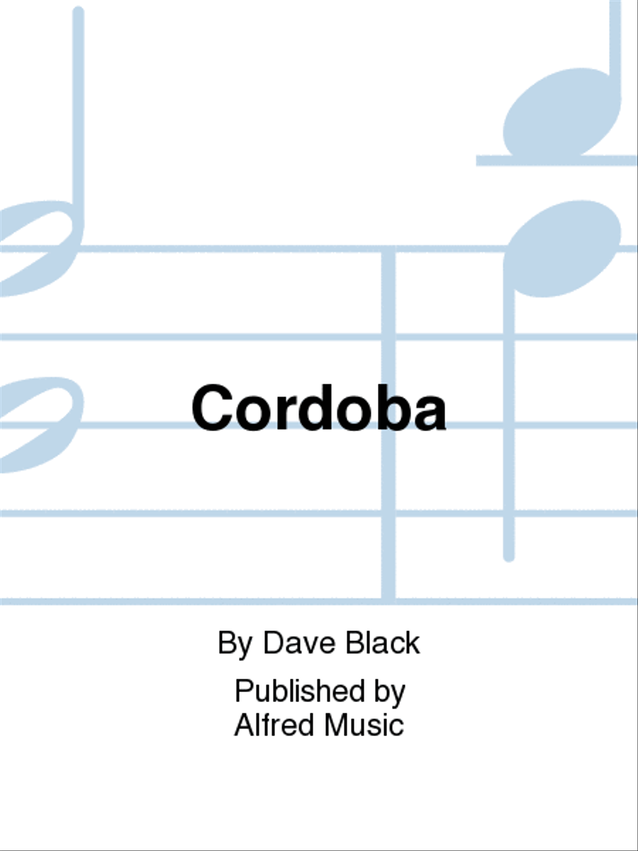 Cordoba Concert Band scores gallery preview page 1