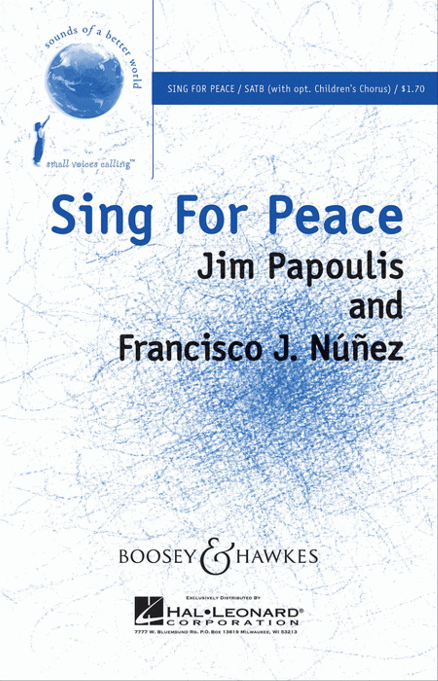 Sing for Peace 4-Part scores gallery preview page 1