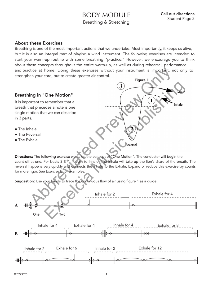The Complete Warm-Up for Band B-Flat Trumpet scores gallery preview page 5