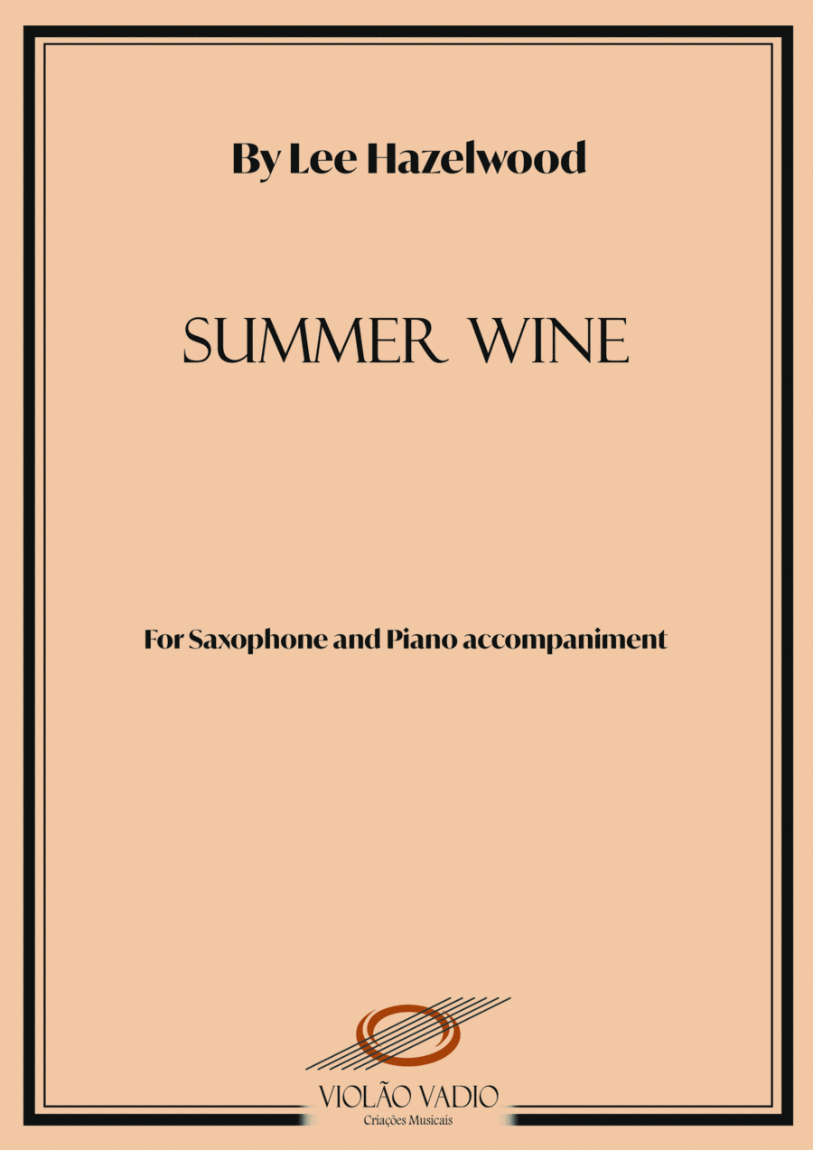 Summer Wine Soprano Saxophone scores gallery preview page 1