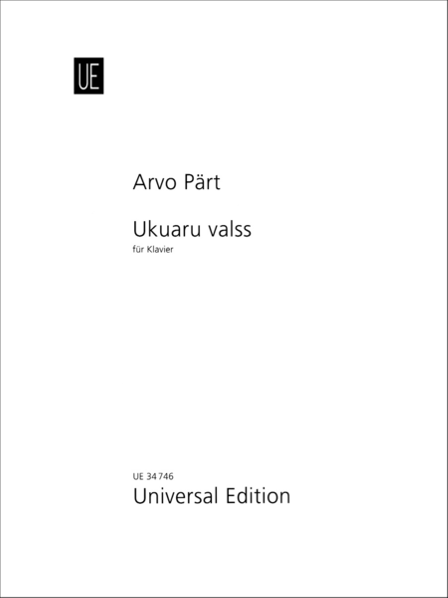 Ukuaru Valss Chamber Music scores gallery preview page 1