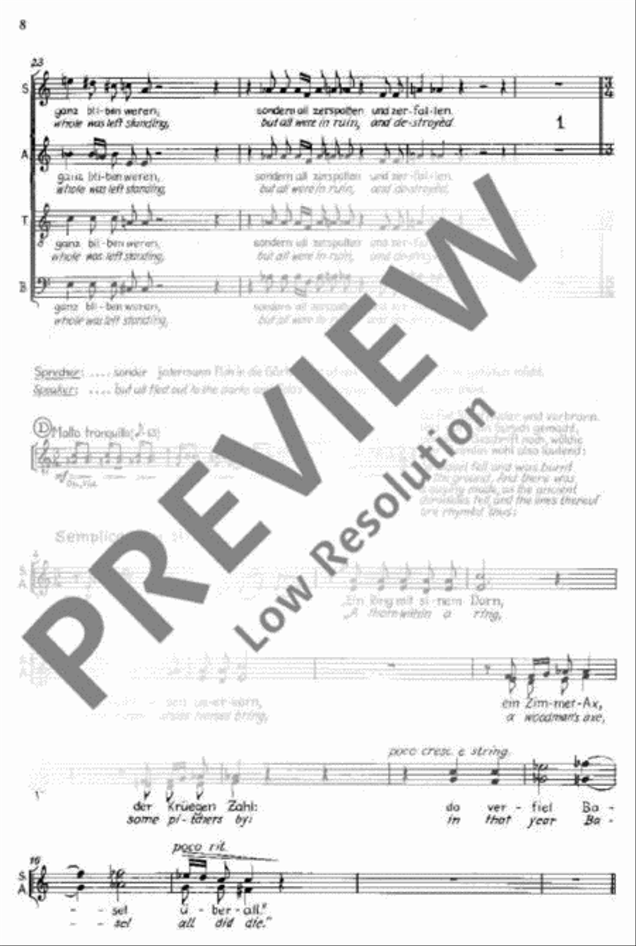 Der Tod zu Basel Der Tod zu Basel 4-Part scores gallery preview page 9