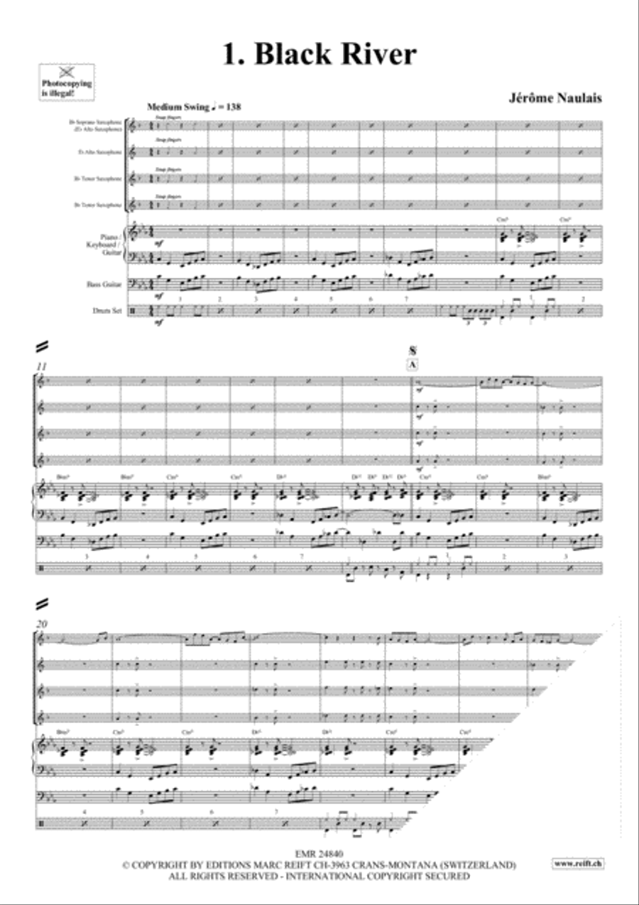 Play With Your Band Volume 2 Saxophone Ensemble scores gallery preview page 4