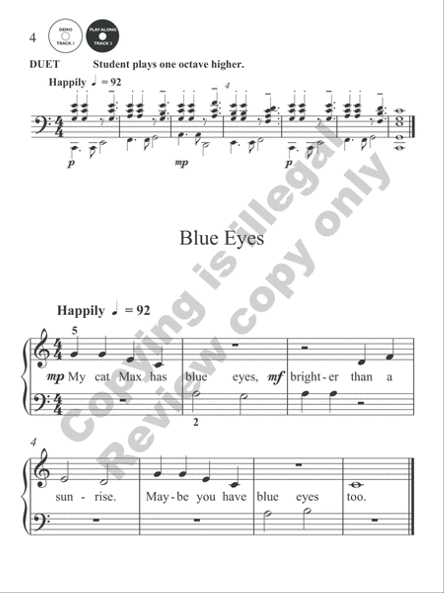 Mix and Match: Performance Book: Level 1 Piano Method scores gallery preview page 14