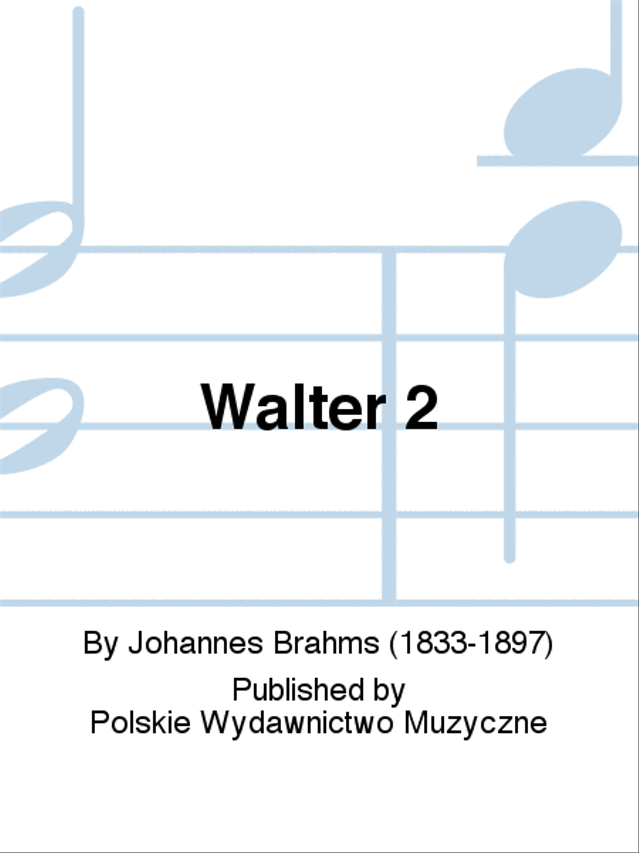 Walter 2 Walter 2 Piano Solo scores gallery preview page 1