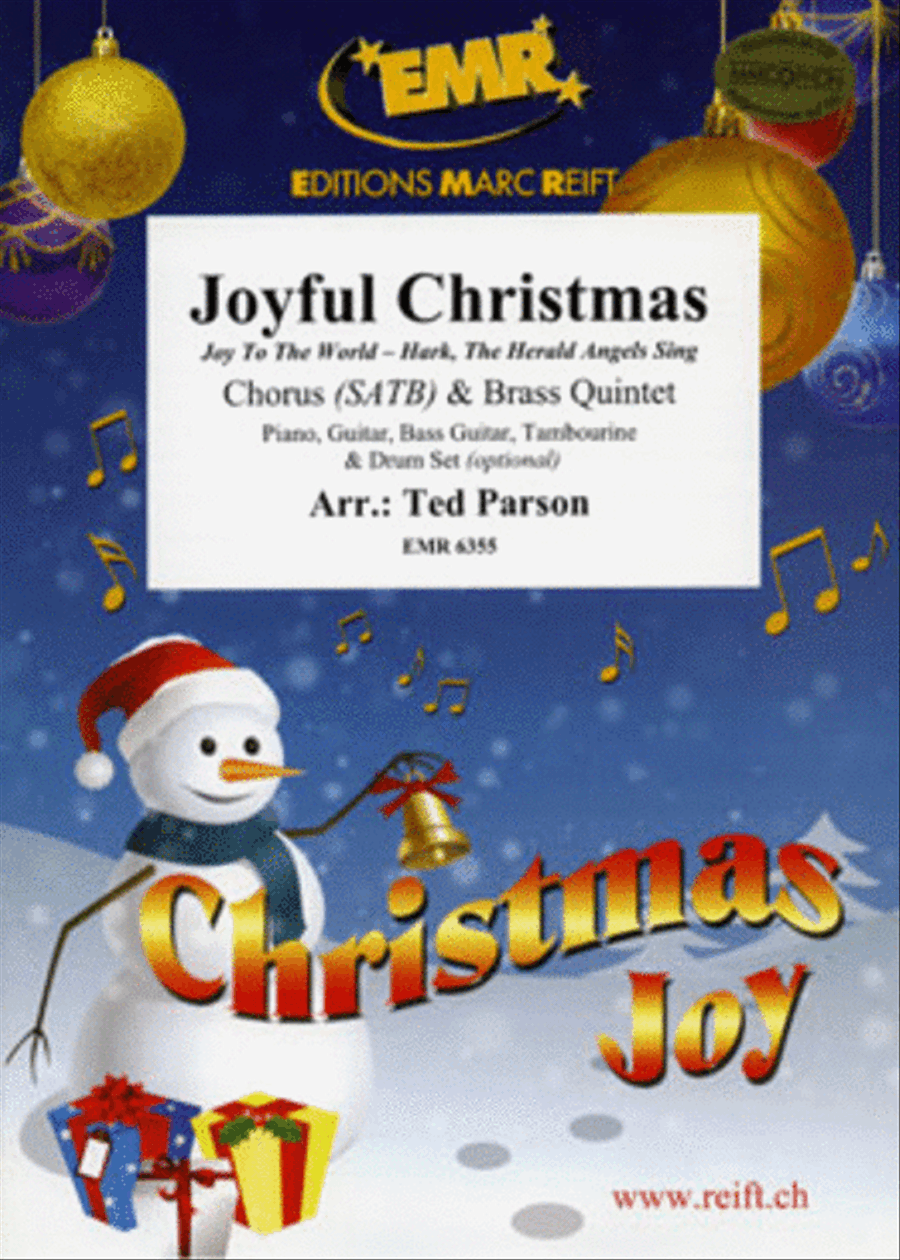 Joyful Christmas 4-Part scores gallery preview page 1