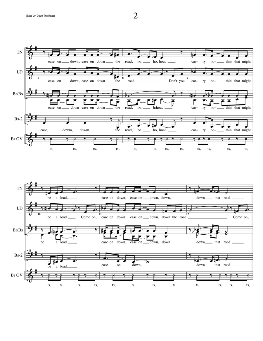 Ease On Down The Road Ease On Down The Road SSAA scores gallery preview page 2