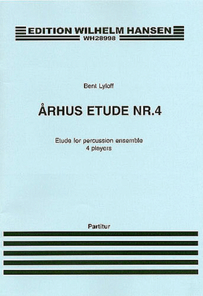Lylloff Arhus Etude No.04 Percussion Score/Parts