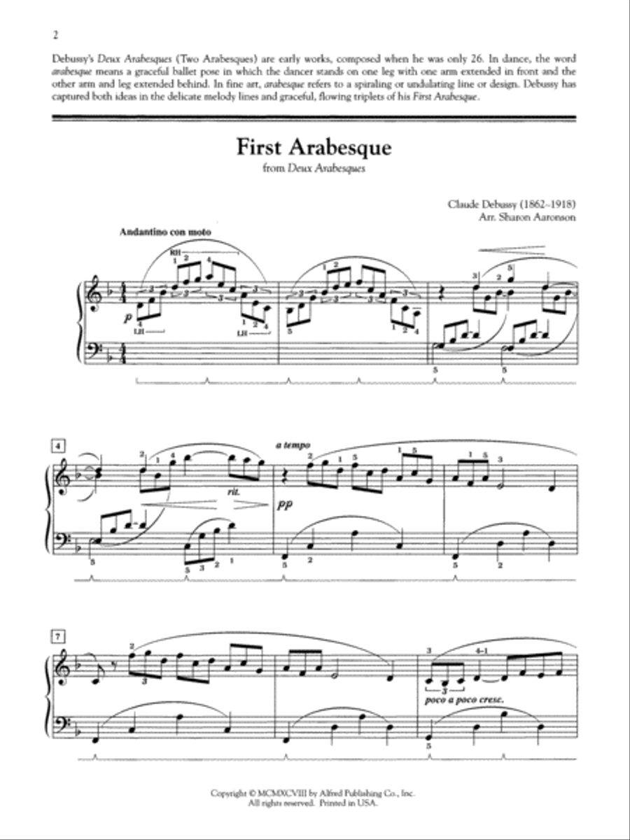 First Arabesque First Arabesque Small Ensemble scores gallery preview page 2