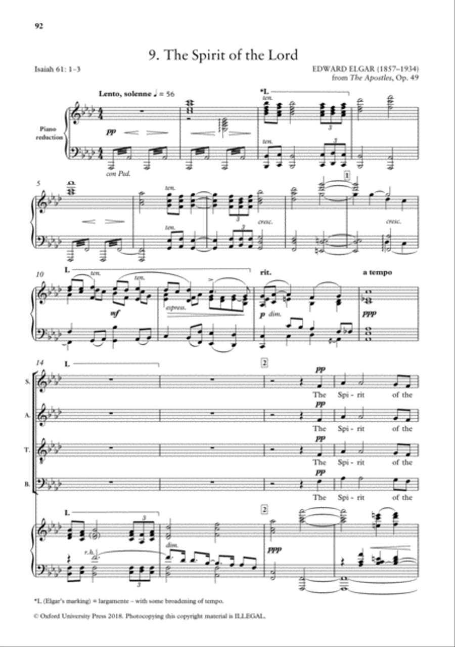 Sacred Choruses 4-Part scores gallery preview page 16